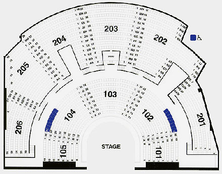 Mystere Map / Seating